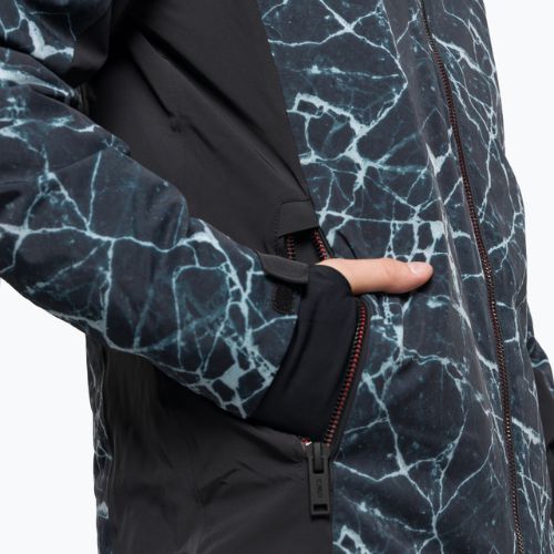 Kurtka narciarska męska CMP 31W0087 nero/ghiaccio/bianco