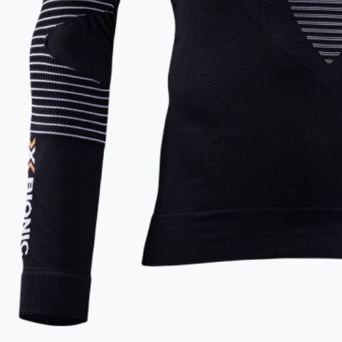 Longsleeve termoaktywny męski X-Bionic Energizer 4.0 opal black/arctic white