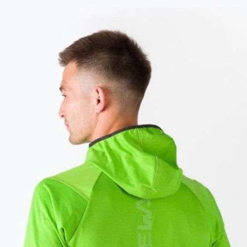 Bluza trekkingowa męska Salewa Agner Hybrid PL/DST FZ Hoody pale frog