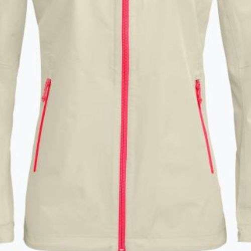Kurtka przeciwdeszczowa damska Salewa Puez Aqua 3 PTX oatmeal/fluo coral