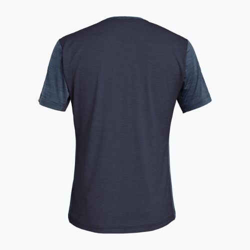 Koszulka trekkingowa męska Salewa Puez Hybrid 2 Dry premium navy melange