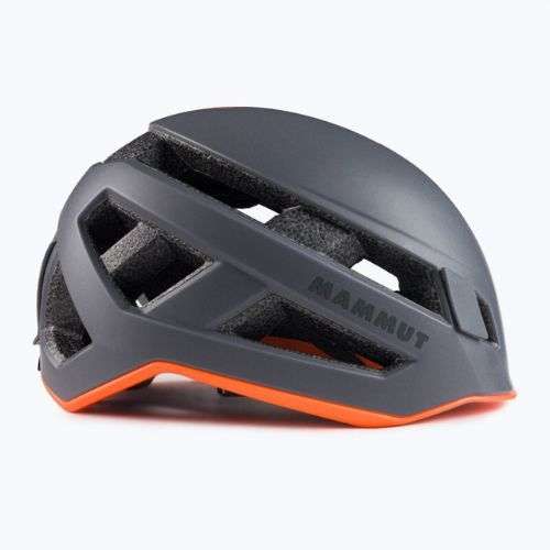 Kask wspinaczkowy Mammut Crag Sender titanium