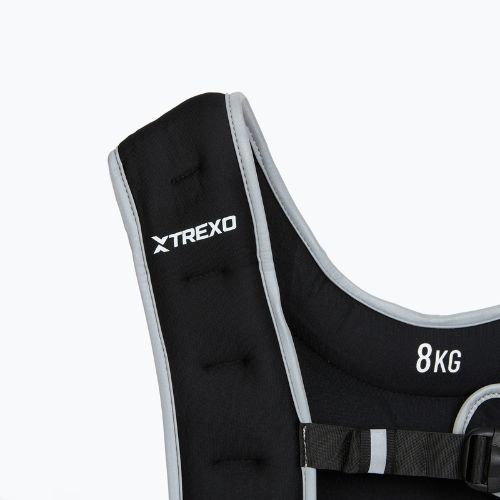 Kamizelka treningowa z obciążeniem XTREXO WV-08 8 kg czarna