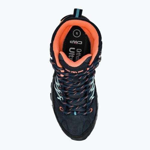 Buty trekkingowe damskie CMP Rigel Mid Wp black blue/giada/peach