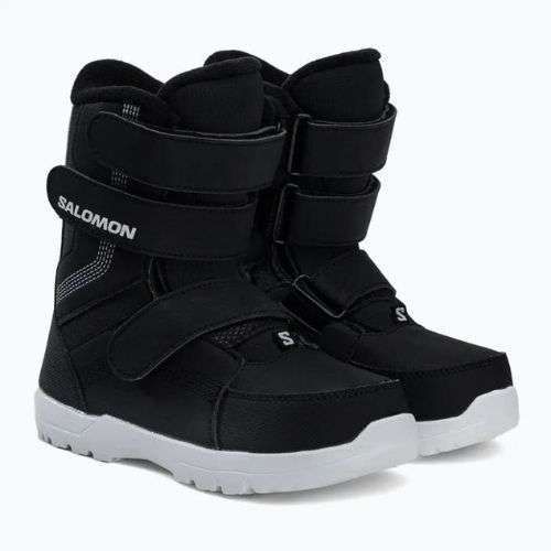 Buty snowboardowe dziecięce Salomon Whipstar Jr black/black/white