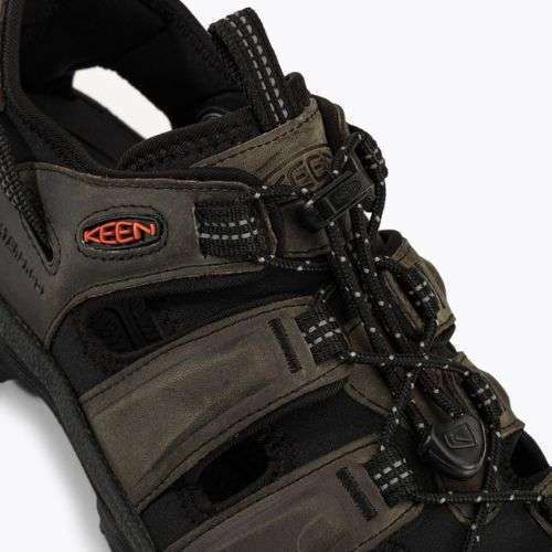 Sandały męskie KEEN Targhee III grey/black