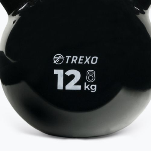Kettlebell Żeliwny gumowany XTREXO VKB12 12 kg