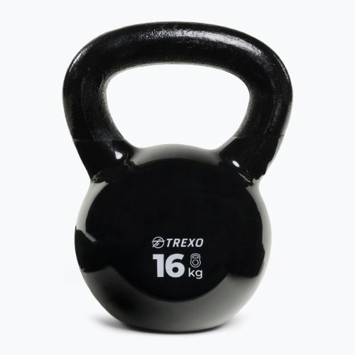 Kettlebell Żeliwny gumowany XTREXO VKB16 16 kg