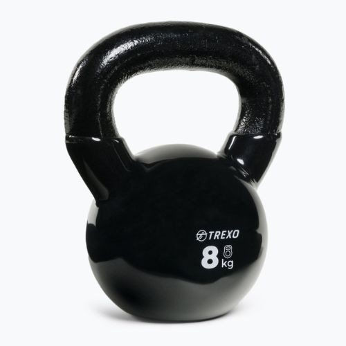 Kettlebell Żeliwny gumowany XTREXO VKB08 8 kg