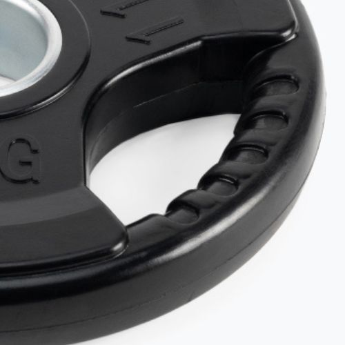 Obciążenie żeliwne ogumowane XTREXO RW5 5 kg czarne