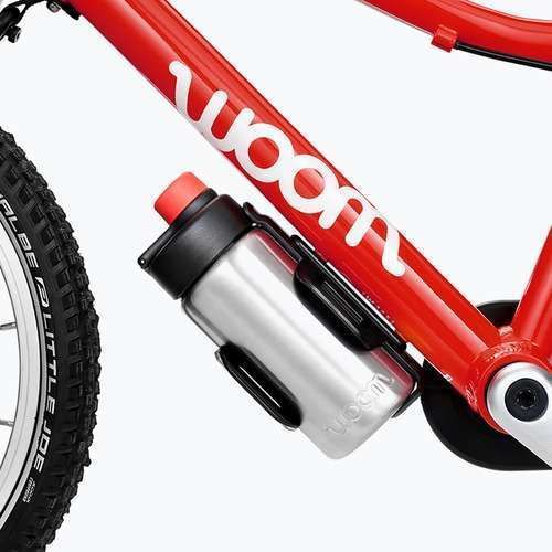 Bidon rowerowy z uchwytem woom Glug silver
