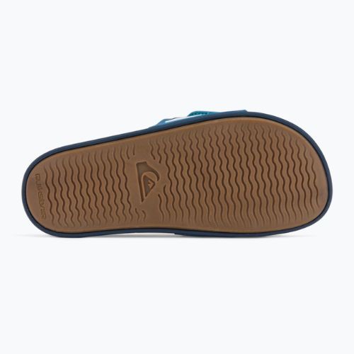 Klapki męskie Quiksilver Rivi Slide Adjust blue/blue/green