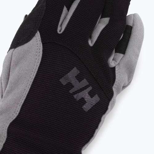 Rękawiczki żeglarske Helly Hansen Sailing Long black