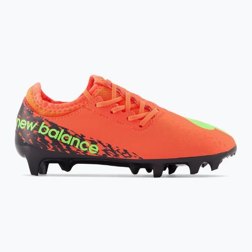 Buty piłkarskie dziecięce New Balance Furon Dispatch V7 FG neon dragonfly