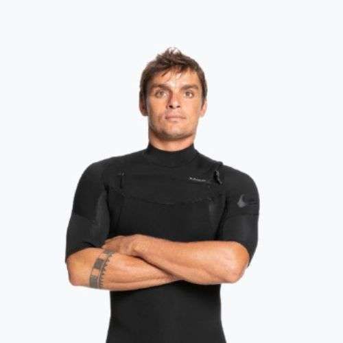 Pianka do pływania męska Quiksilver Everyday Sessions 2/2 mm Chest Zip Springsuit black