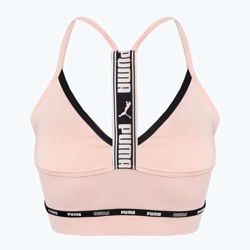 Biustonosz treningowy PUMA Low Impact Strong Strappy rose dust