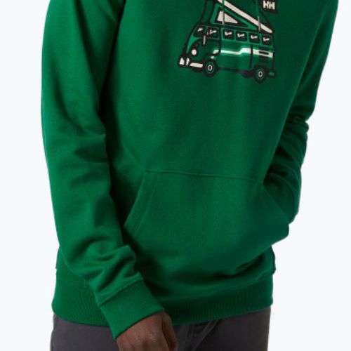 Bluza męska Helly Hansen F2F Organic Cotton Hoodie malachite/488