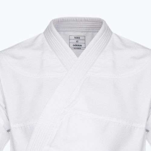 GI do brazylijskiego jiu-jitsu adidas Rookie white/gradient blue