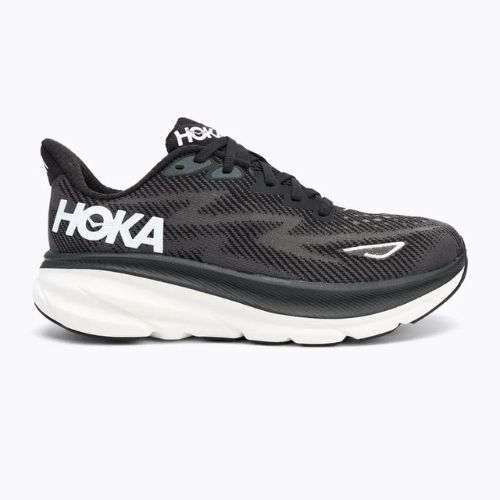 Buty do biegania damskie HOKA Clifton 9 black/white