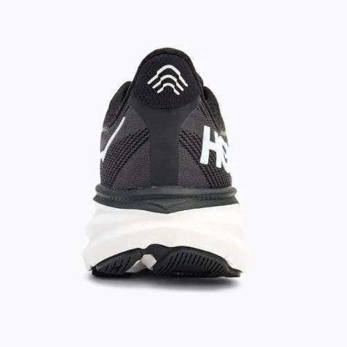 Buty do biegania damskie HOKA Clifton 9 black/white
