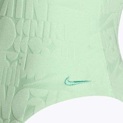 Strój pływacki jednoczęściowy damski Nike Retro Flow T-Back vapor green