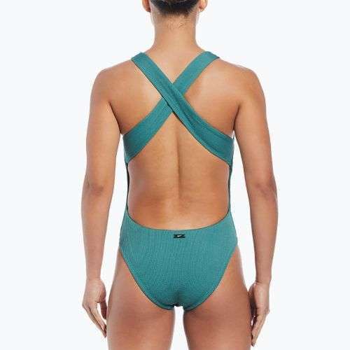 Strój pływacki jednoczęściowy Nike Elevated Essential Pucker Crossback bicoastal