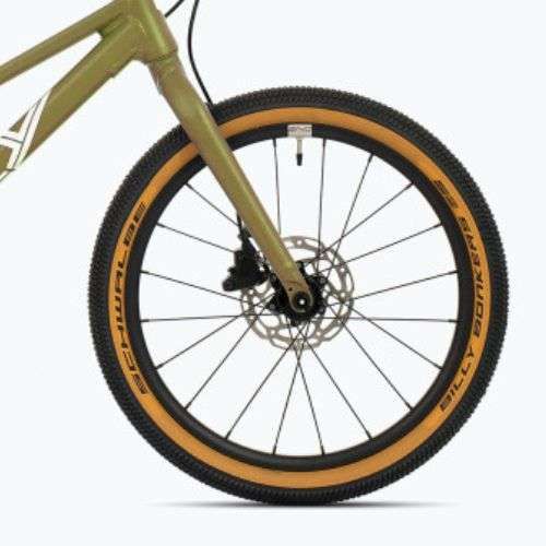 Rower dziecięcy Superior F.L.Y. 20 DB matte olive metallic/hologram chrome