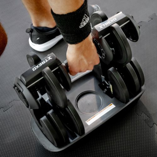 Hantel regulowany XTREXO Nowa generacja TXO-B4W003 18 kg czarny