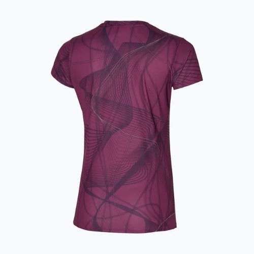 Koszulka do biegania damska Mizuno Graphic Tee magenta haze