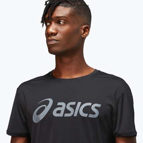 Koszulka do biegania męska ASICS Core Top performance black/carrier grey