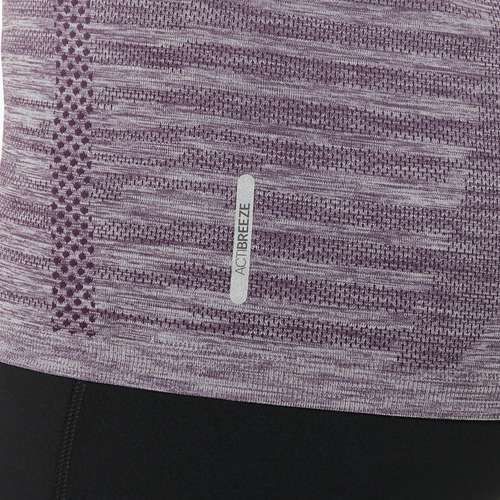 Longsleeve do biegania damski ASICS Seamless watershed rose/dusty mauve