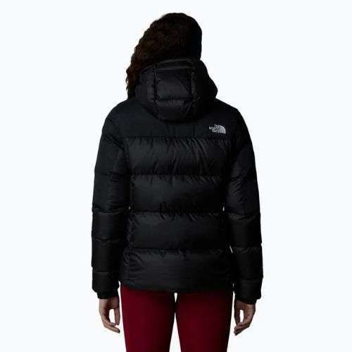 Kurtka puchowa damska The North Face Diablo Down 2.0 Hoodie black heather/blk