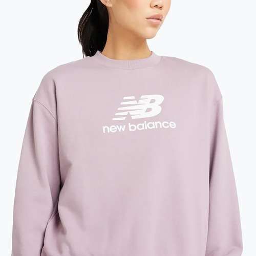 Bluza damska New Balance French Terry Stacked icewine