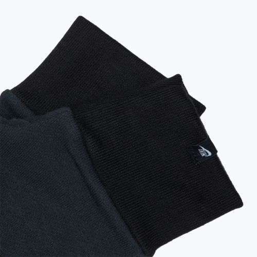 Rękawiczki do biegania damskie Nike Club Fleece black/white