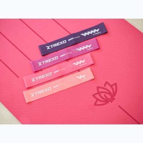 Zestaw gum do ćwiczeń XTREXO Mini Power Band TXO-B4Z053-ALL 5 szt. wielokolorowy