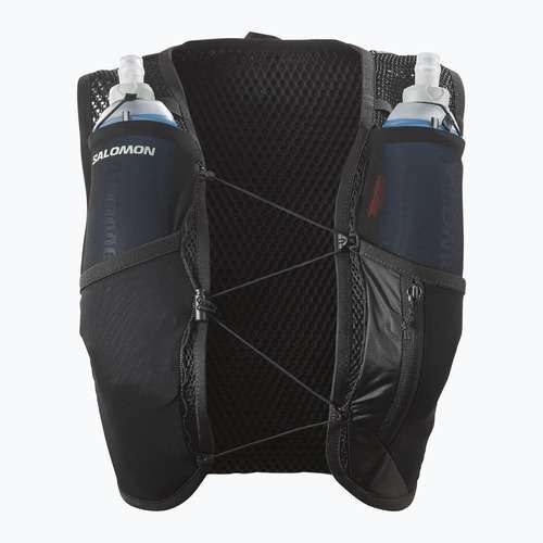 Kamizelka do biegania damska Salomon Active Skin 4 Set black/metal
