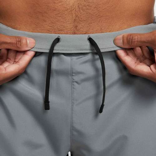 Spodenki męskie Nike Dri-Fit Challenger 7" Brief-Lined smoke grey/smoke grey/black