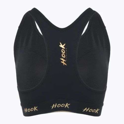 Stanik sportowy damski HOOK FIGHTING Base czarny