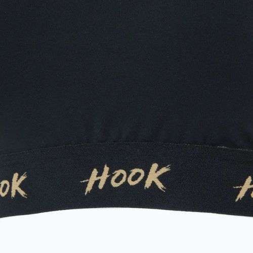 Stanik sportowy damski HOOK FIGHTING Base czarny