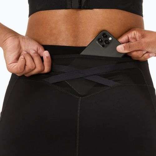 Legginsy do biegania damskie ASICS Nagino Run Adjustable Tight performance black