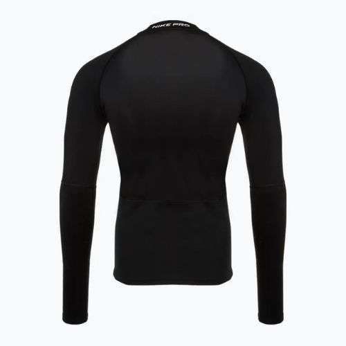 Longsleeve treningowy męski Nike Pro Dri-Fit Warm black/white