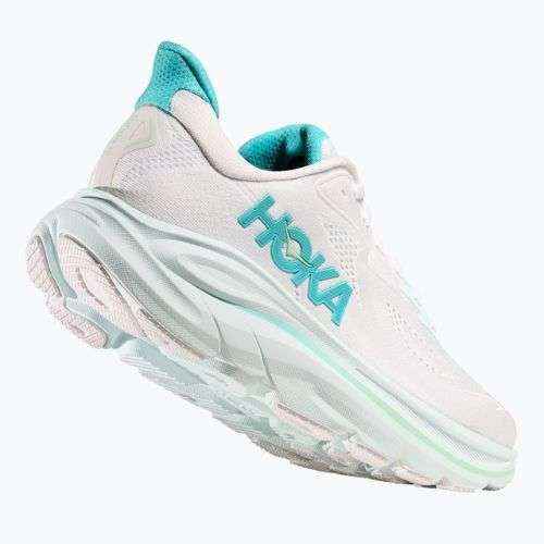 Buty do biegania damskie HOKA Clifton 10 white/cielo blue