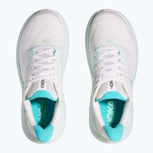 Buty do biegania damskie HOKA Clifton 10 white/cielo blue