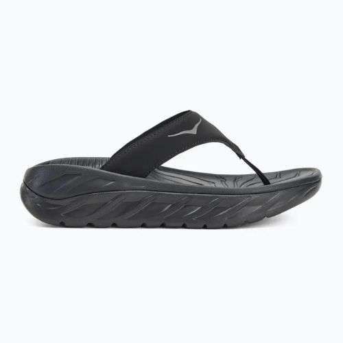 Japonki damskie HOKA Ora Recovery Flip black/dark gull gray