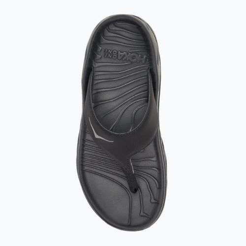 Japonki damskie HOKA Ora Recovery Flip black/dark gull gray