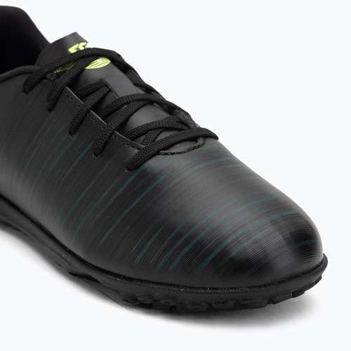 Buty piłkarskie dziecięce PUMA Future 8 Play TT Jr puma black/fizzy light/green terrain