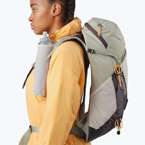 Plecak turystyczny damski Salomon Aerotrek 18 l M-L seagrass/silver cloud/nine iron