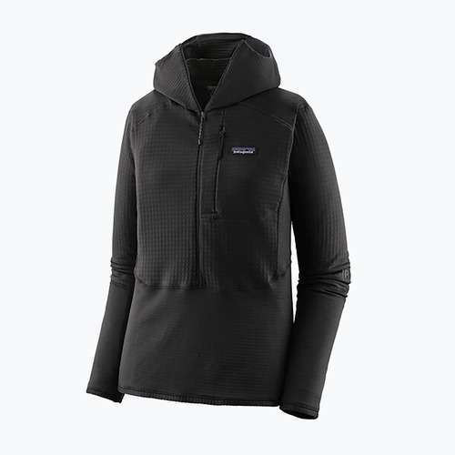 Kurtka softshell damska Patagonia R1 Hybrid Pullover Hoody black