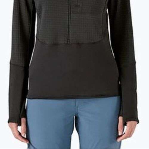 Kurtka softshell damska Patagonia R1 Hybrid Pullover Hoody black