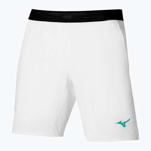 Spodenki tenisowe męskie Mizuno Mugen 8 In Amplify white